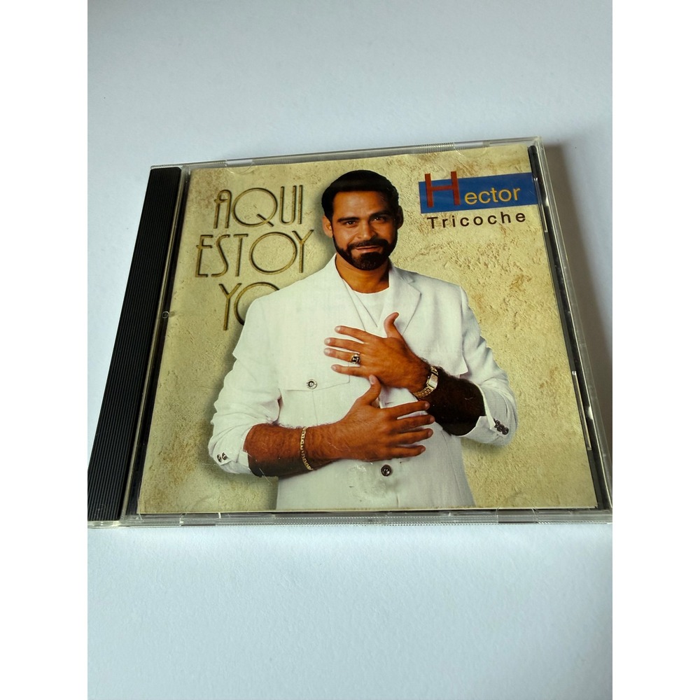 Hector Tricoche Aqui Estoy Yo CD 1995 Salsa Rodven Records RVVD-3187 Latin Music